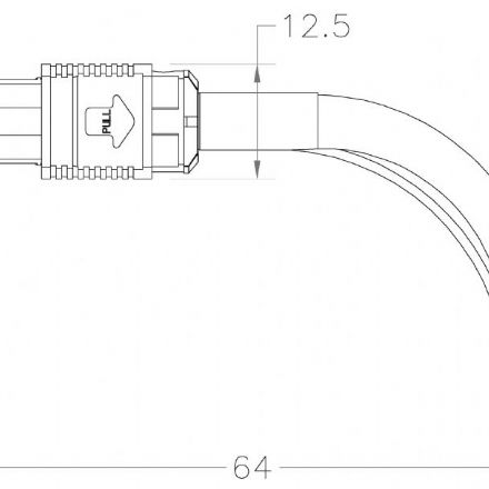 MPO Connector with Angled Boot(90-degree)